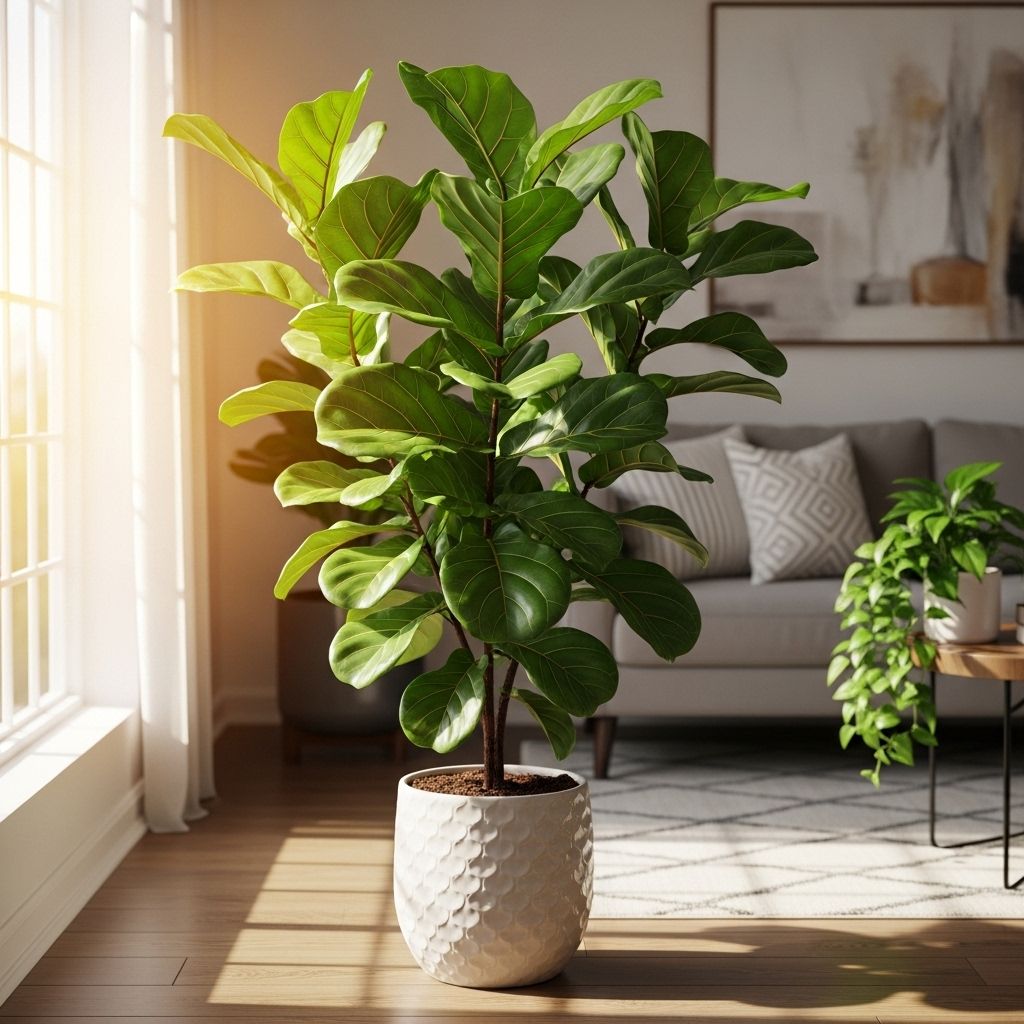 Fiddle leaf figs demand attention—learn how to master their care, from light and watering to pruning, for a showstopping indoor tree.