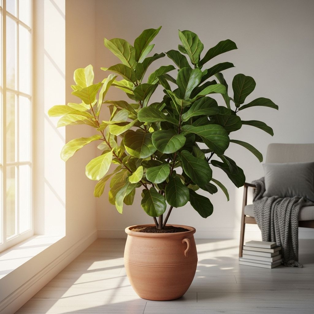 Master the art of growing thriving fiddle leaf figs with our complete care guide