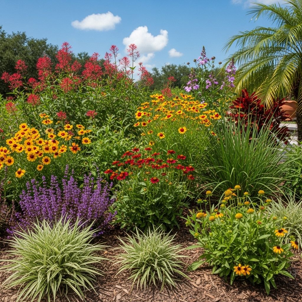 Enjoy a low-maintenance, color-packed garden that invites pollinators through every season.