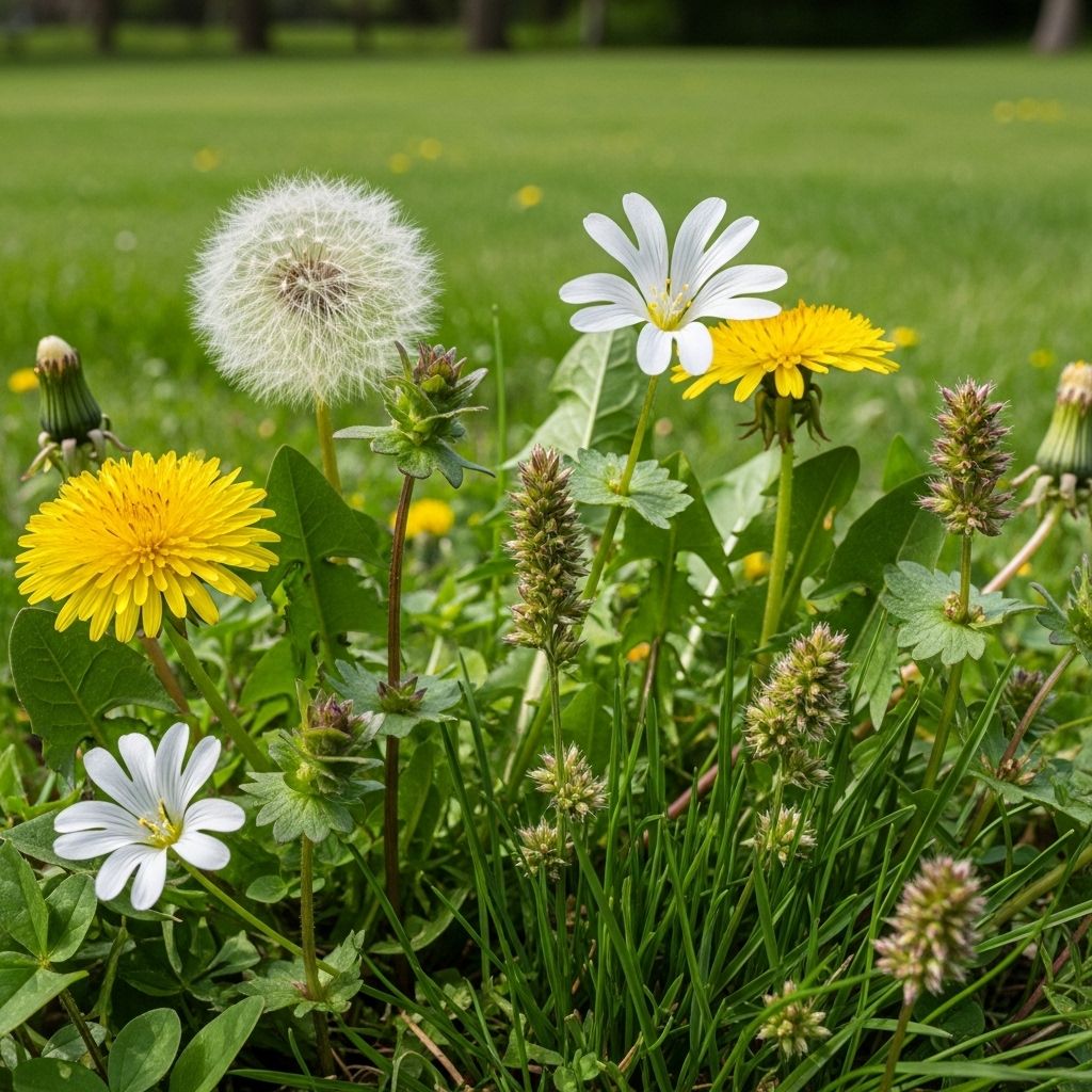 Discover and identify 39 common weeds with flowers—complete with descriptions, uses, and management tips.