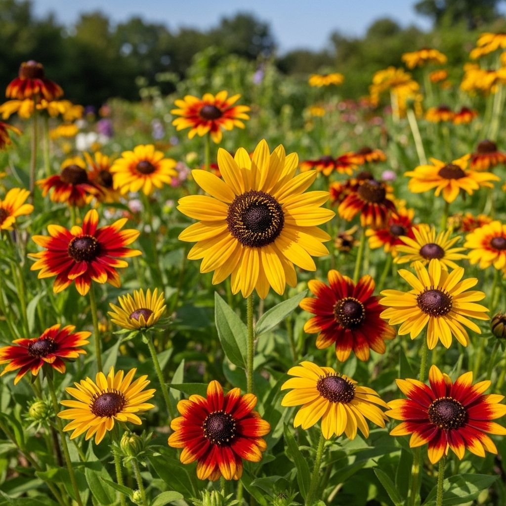 Discover vibrant flowers that capture the sunny beauty of sunflowers for a diverse and cheerful garden display.