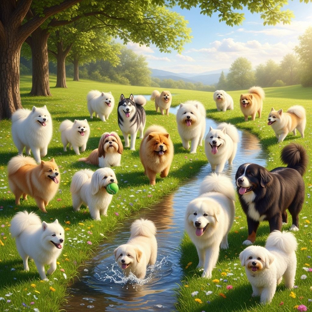 Discover grooming secrets and personality insights for every plush canine companion.