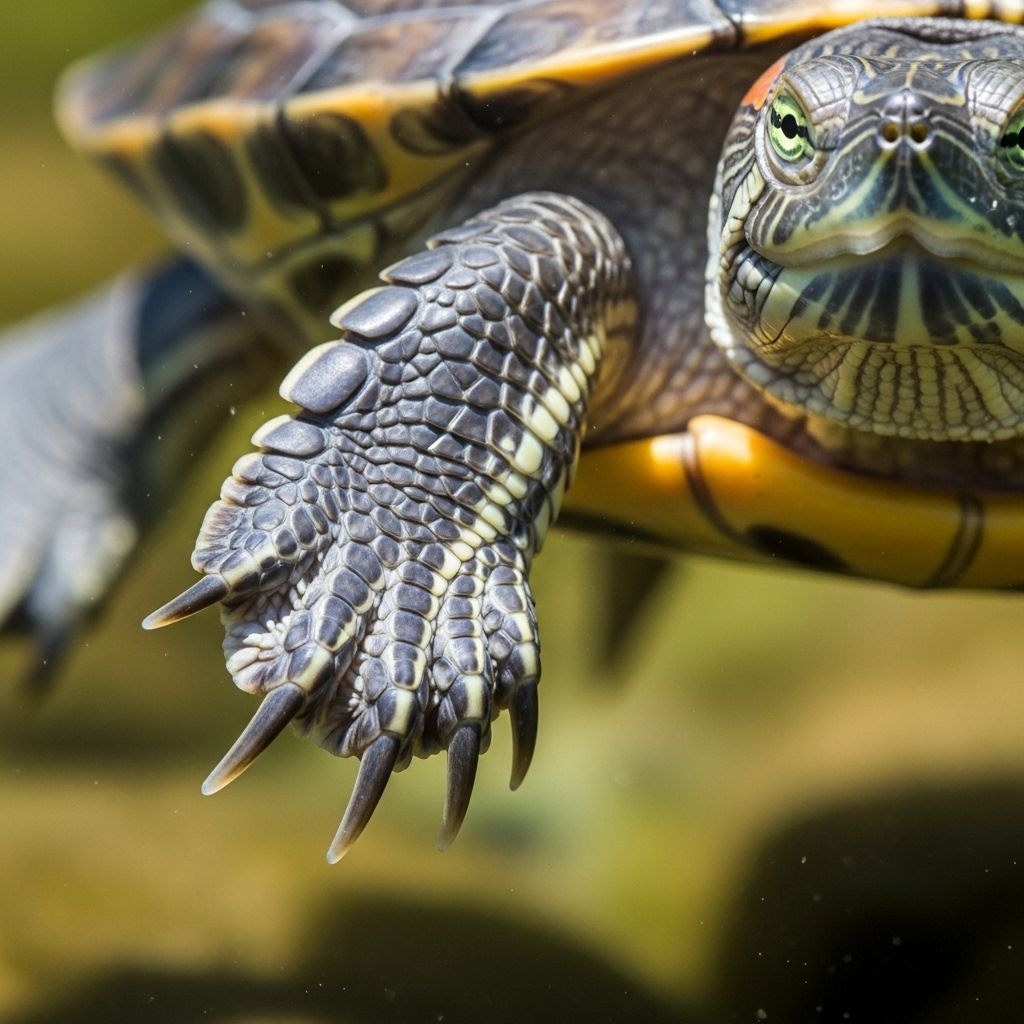 Interpreting your turtle’s foot movements helps tailor its habitat to ensure comfort.