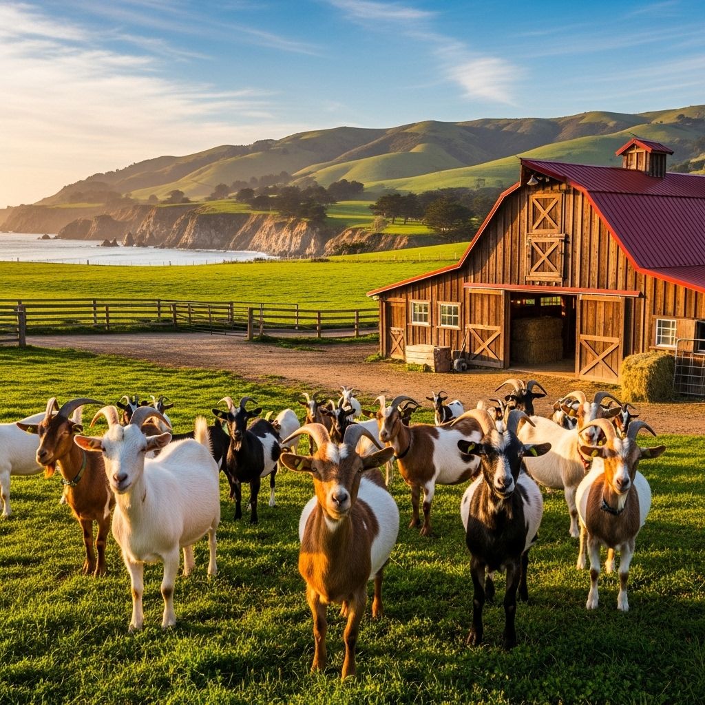 From Goat to Table: The Story of Harley Farms on California’s Coast Combine cheese tasting with goat herding, garden blooms, and sea-kissed pasture strolls.