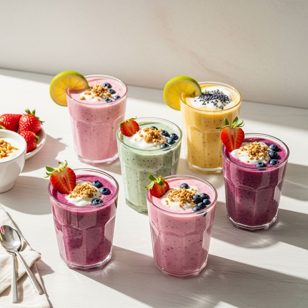 Discover how to prepare a delicious, nutritious fruit and yogurt smoothie in minutes with easy steps and expert tips.