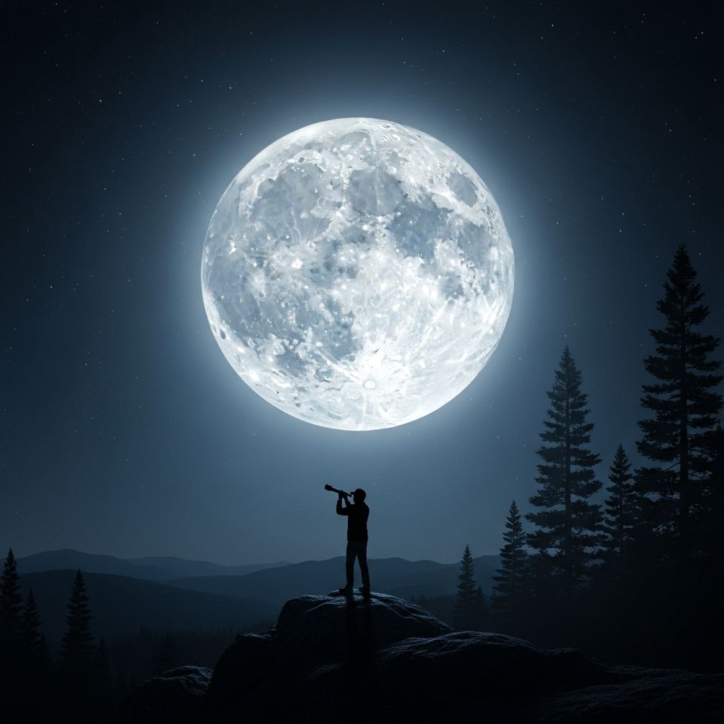 A comprehensive guide to every full moon in 2025, their traditional names, cultural origins, and fascinating lunar facts.