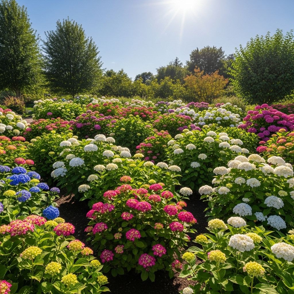 Compact shrubs with sturdy stems and rich hues invigorate open landscapes all summer long.