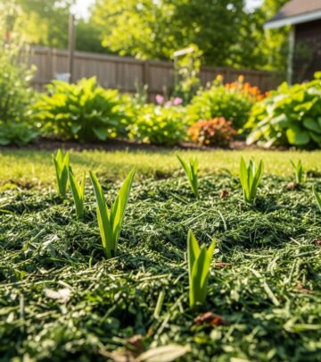 A vibrant plant carpet that silences weeds and nurtures a thriving garden ecosystem.