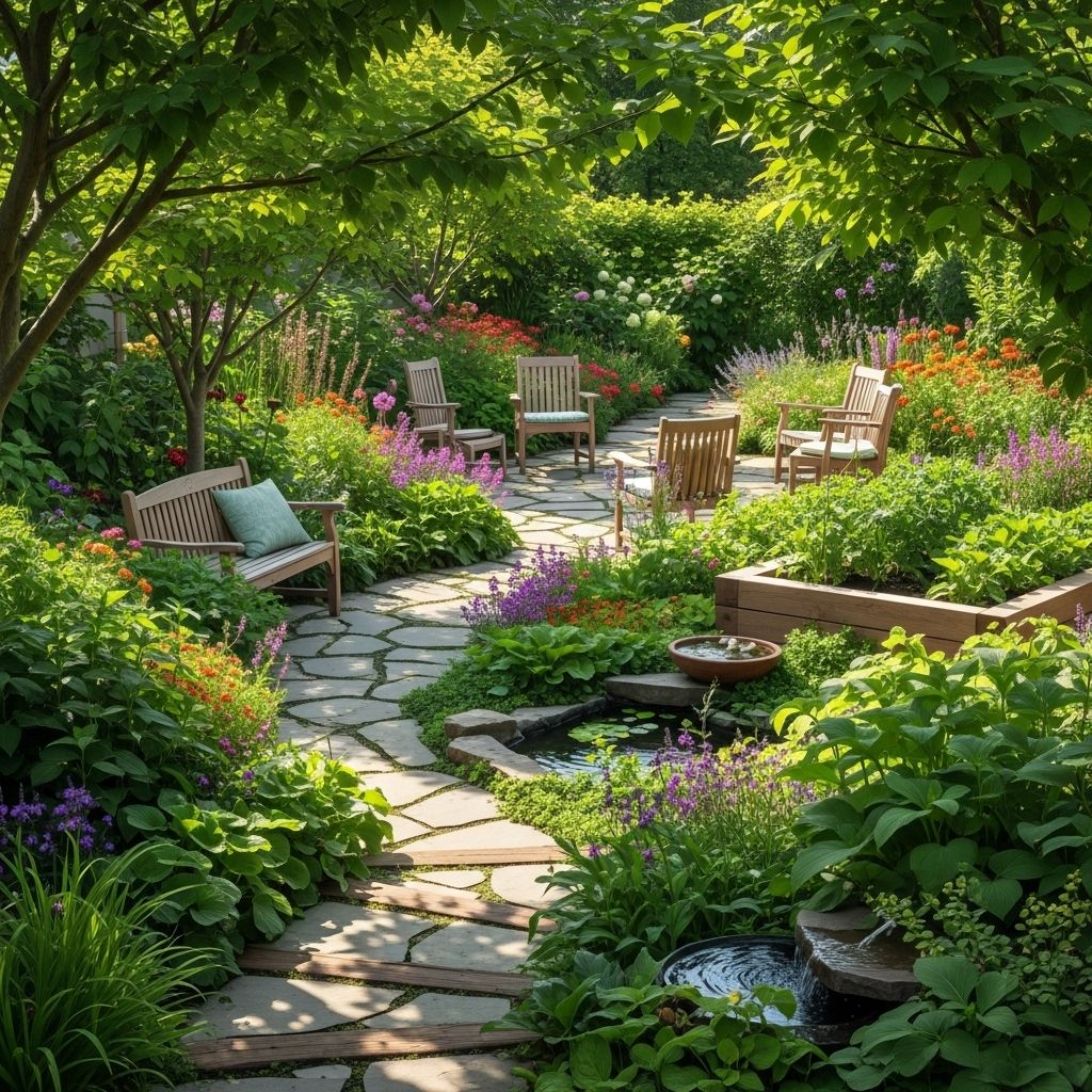 Stories and expert tips blend to shape sustainable, soul-filled retreats in any backyard.