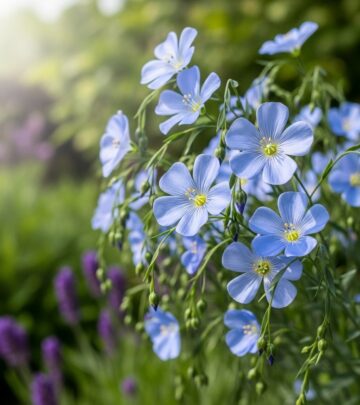 Discover how to successfully grow and care for the delicate yet resilient blue flax in your garden landscape