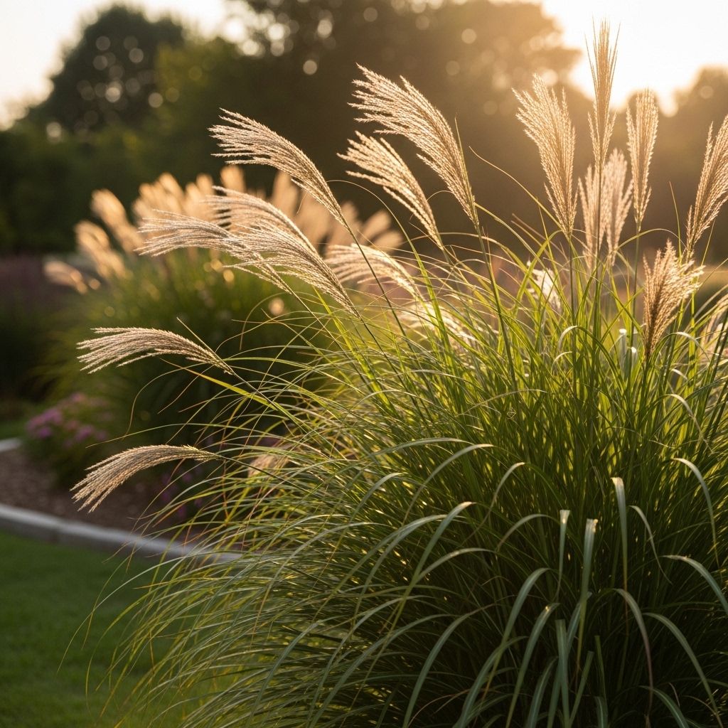 An ornamental choice that combines texture, privacy screening, and a wildlife haven.