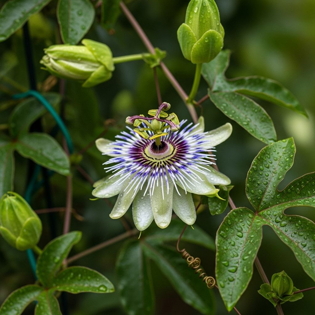 Discover how to plant, nurture, and enjoy the exotic beauty of passion flower vines in your garden or home.