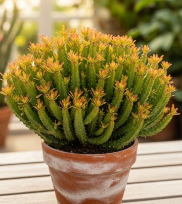 Striking sculptural form meets drought-tolerant resilience for hassle-free green style.