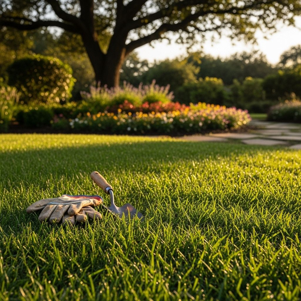 A turf choice that tolerates drought, crowds out weeds, and stays green in heat.