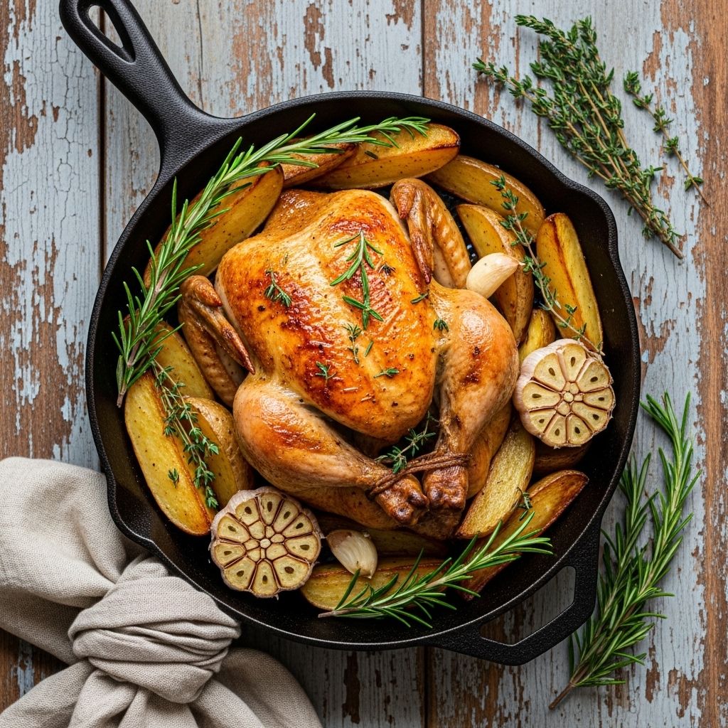 Enjoy bold herb-infused flavors and minimal cleanup in this hearty family favorite.