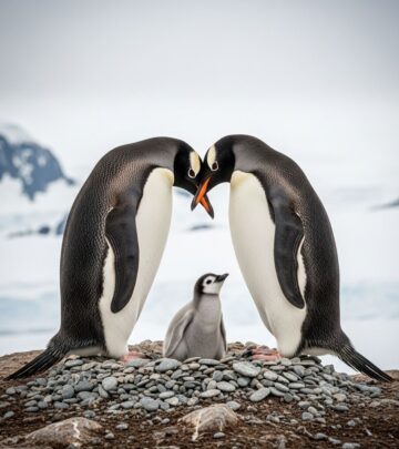 Unlikely avian parents show how cooperation and care transcend traditional family roles.