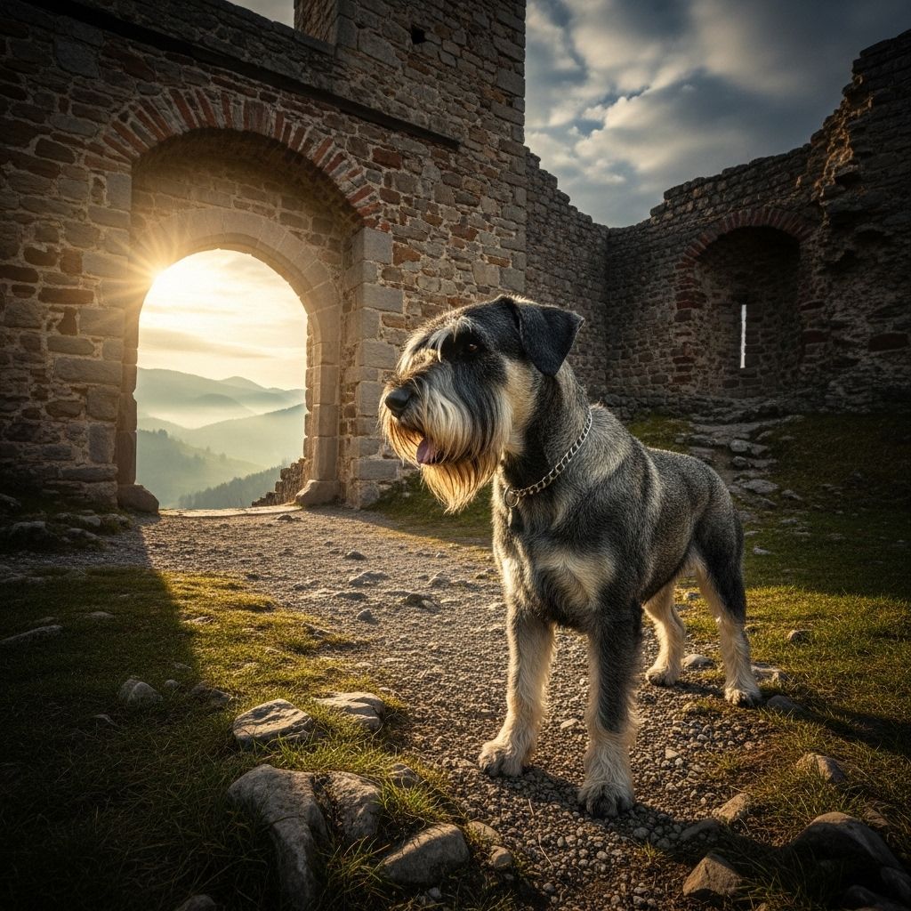 Roots in Alpine farms gave rise to a steadfast protector and companion across centuries.