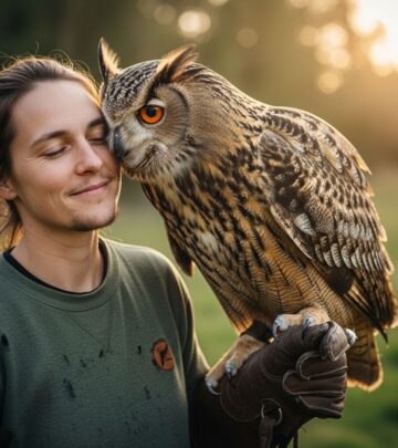 An unlikely bond between human and raptor reveals the healing power of compassion.