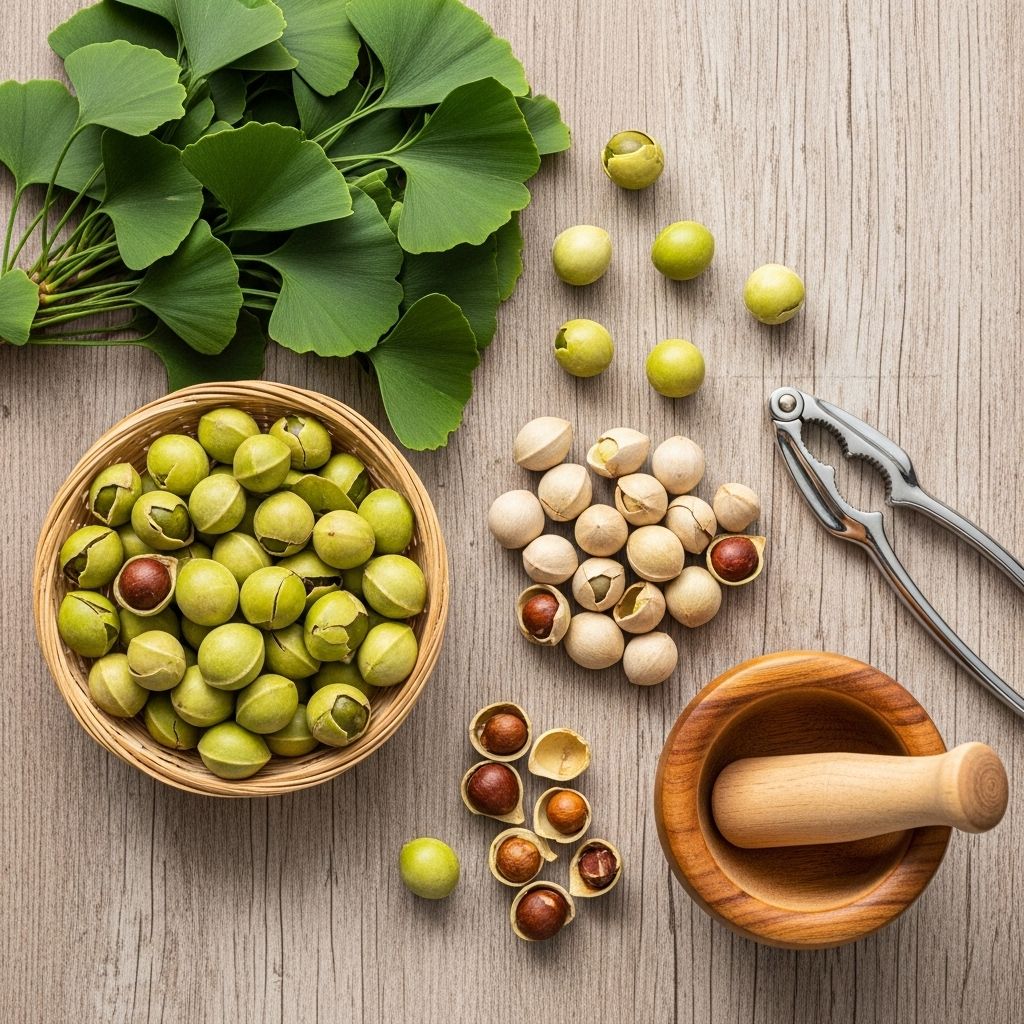 Discover the hidden culinary treasure within the malodorous fruits of urban ginkgo trees