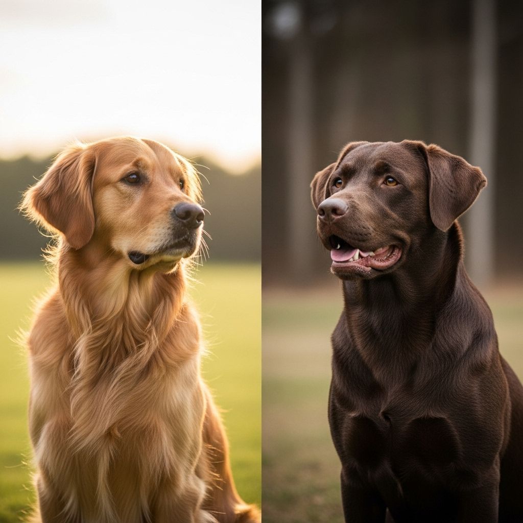 Explore key differences and similarities between Golden Retrievers and Labradors to find the perfect fit for your family lifestyle.