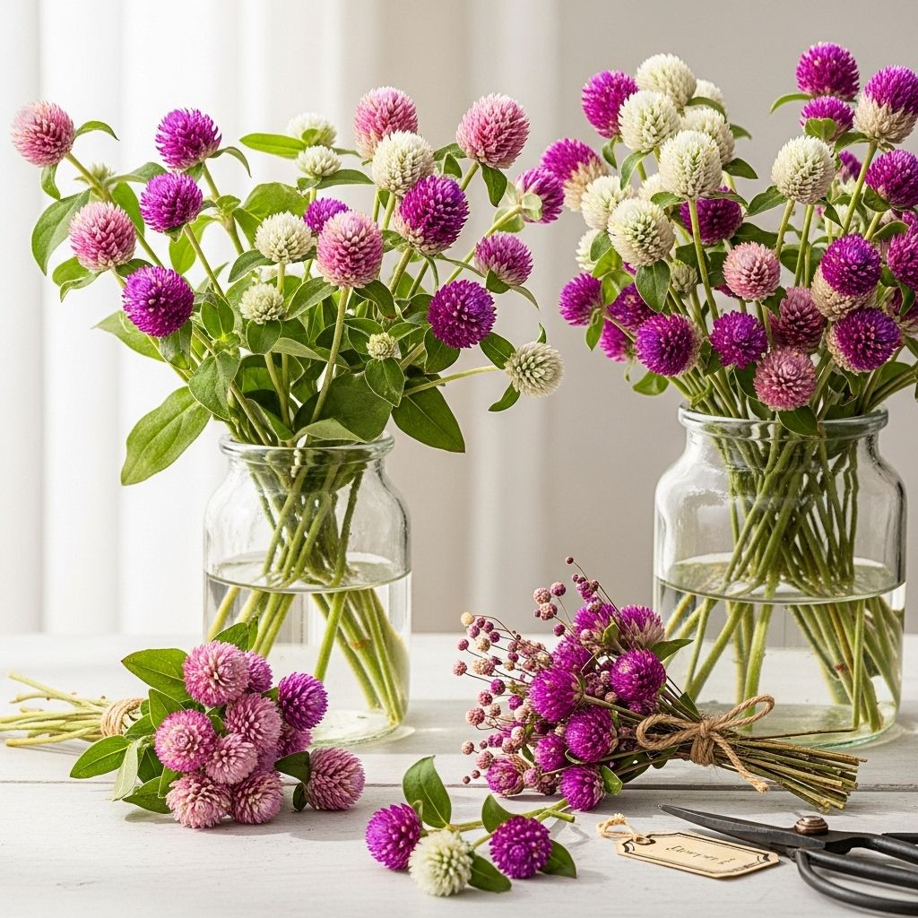 Globe Amaranth Complete Guide For Vibrant Cut And Dried Blooms Discover the globe amaranth's charm, varieties, and expert tips for thriving beds, borders, and dazzling cut or dried arrangements.