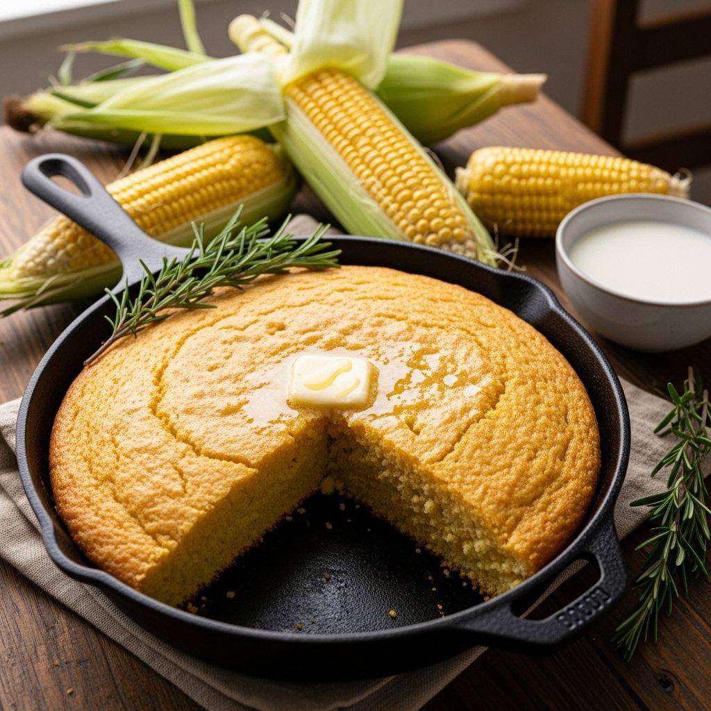 Classic Southern Cornbread with a Touch of Tradition