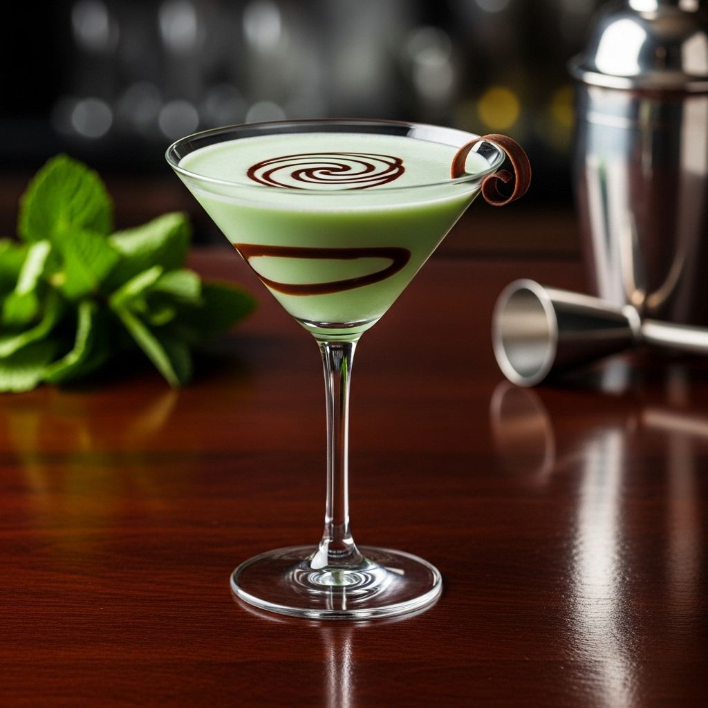 Discover the refreshing and creamy Grasshopper cocktail recipe with step-by-step preparation tips and variations.