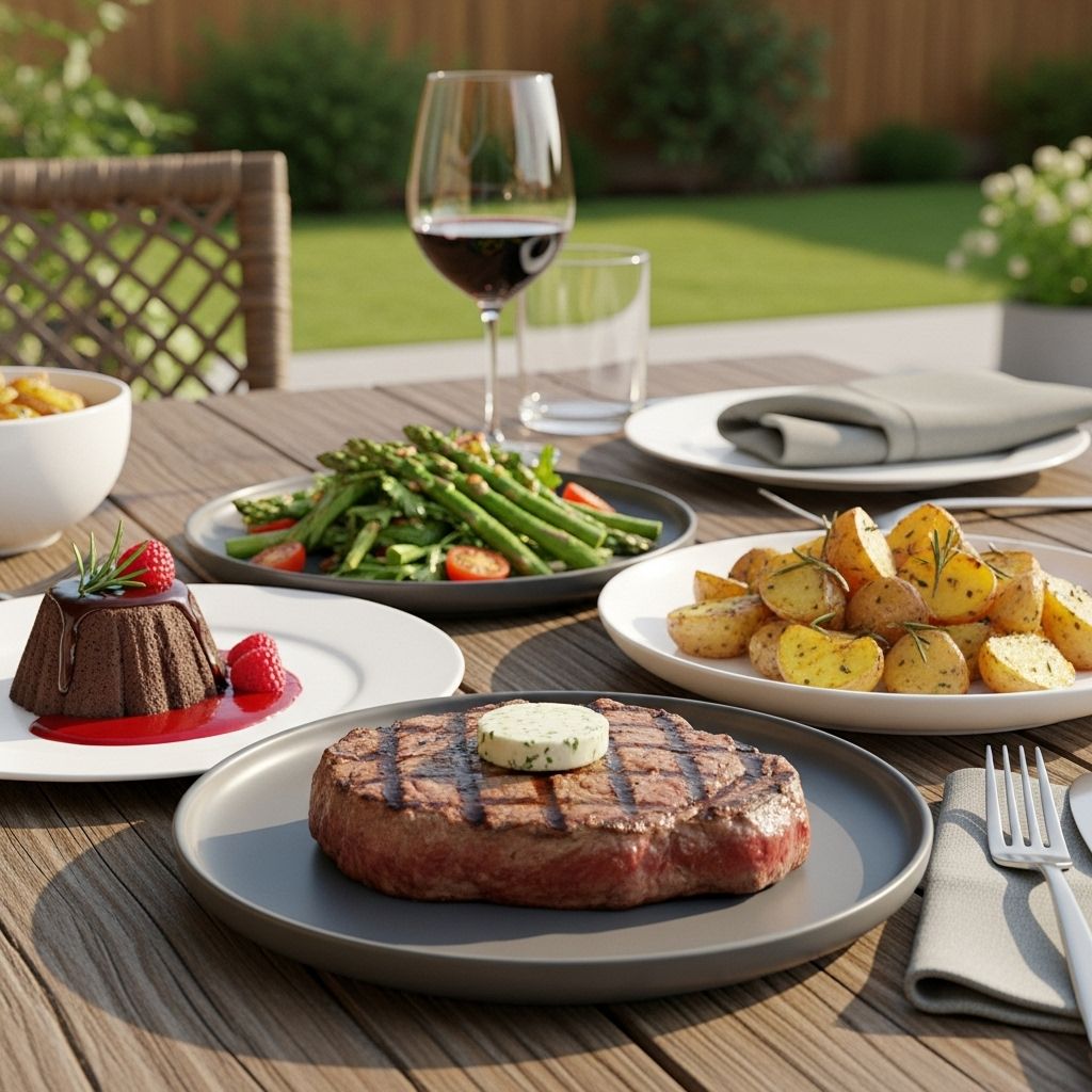 Mouthwatering grills, creative burgers, and indulgent desserts unite for a memorable celebration.