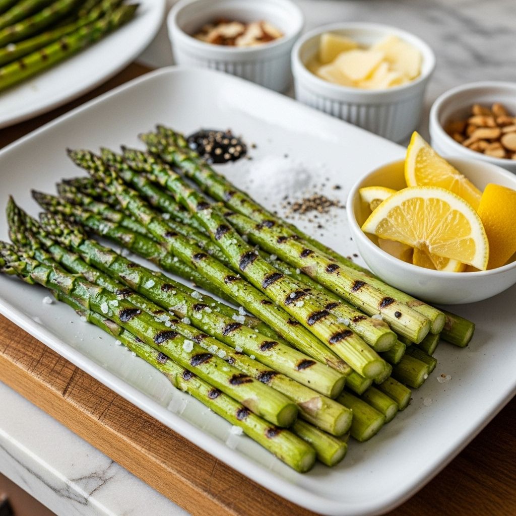 Master the art of grilled asparagus with tips, variations, and FAQs for a delicious, healthy side dish every time.