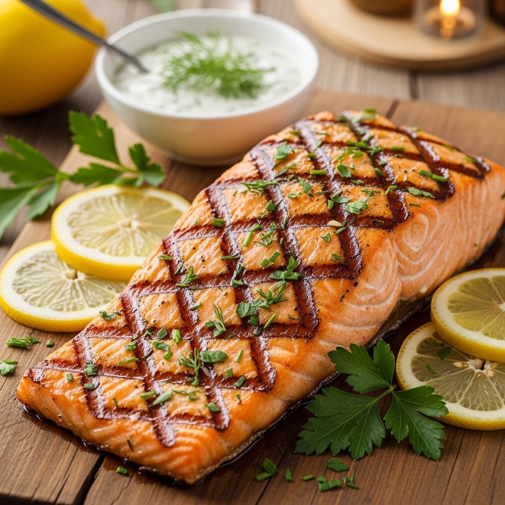Master marinated grilled salmon with this step-by-step guide—packed with expert tips, flavor secrets, and FAQs.