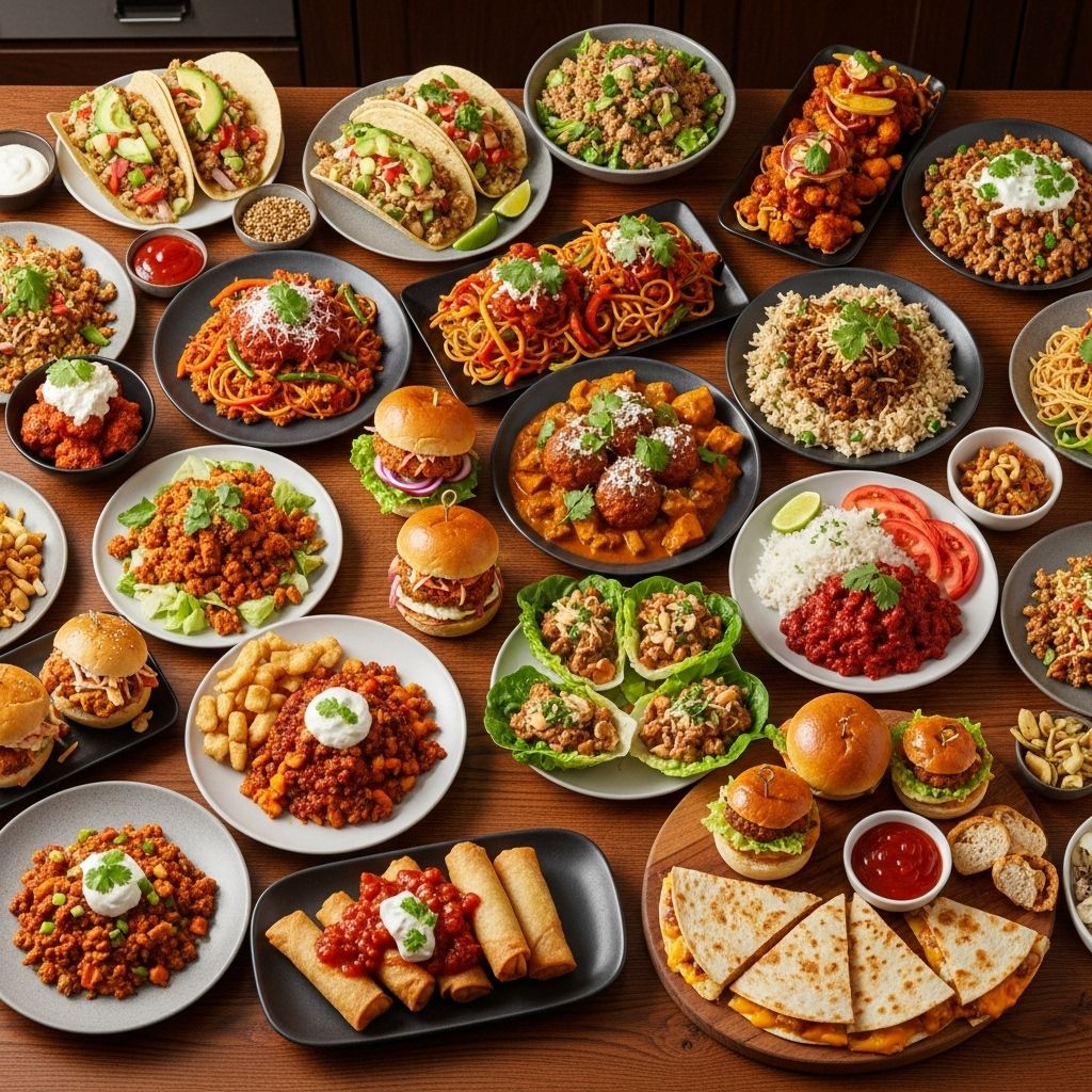 Transform routine cooking with versatile, lean meals inspired by global cuisines.