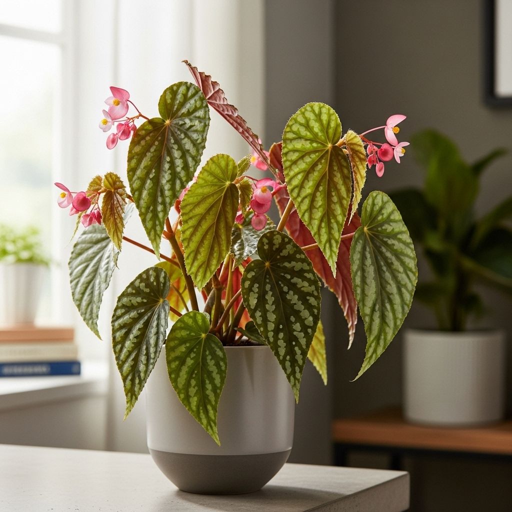 Angel Wing Begonia Care: A Comprehensive Indoor Growing Guide Master the care and cultivation of cane-type ‘Angel Wing’ begonias for stunning indoor displays year-round.