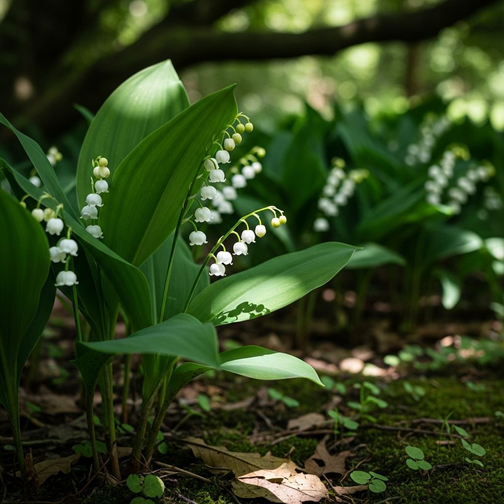 Discover the enchanting beauty and sweet fragrance of lily-of-the-valley for your shade garden landscape