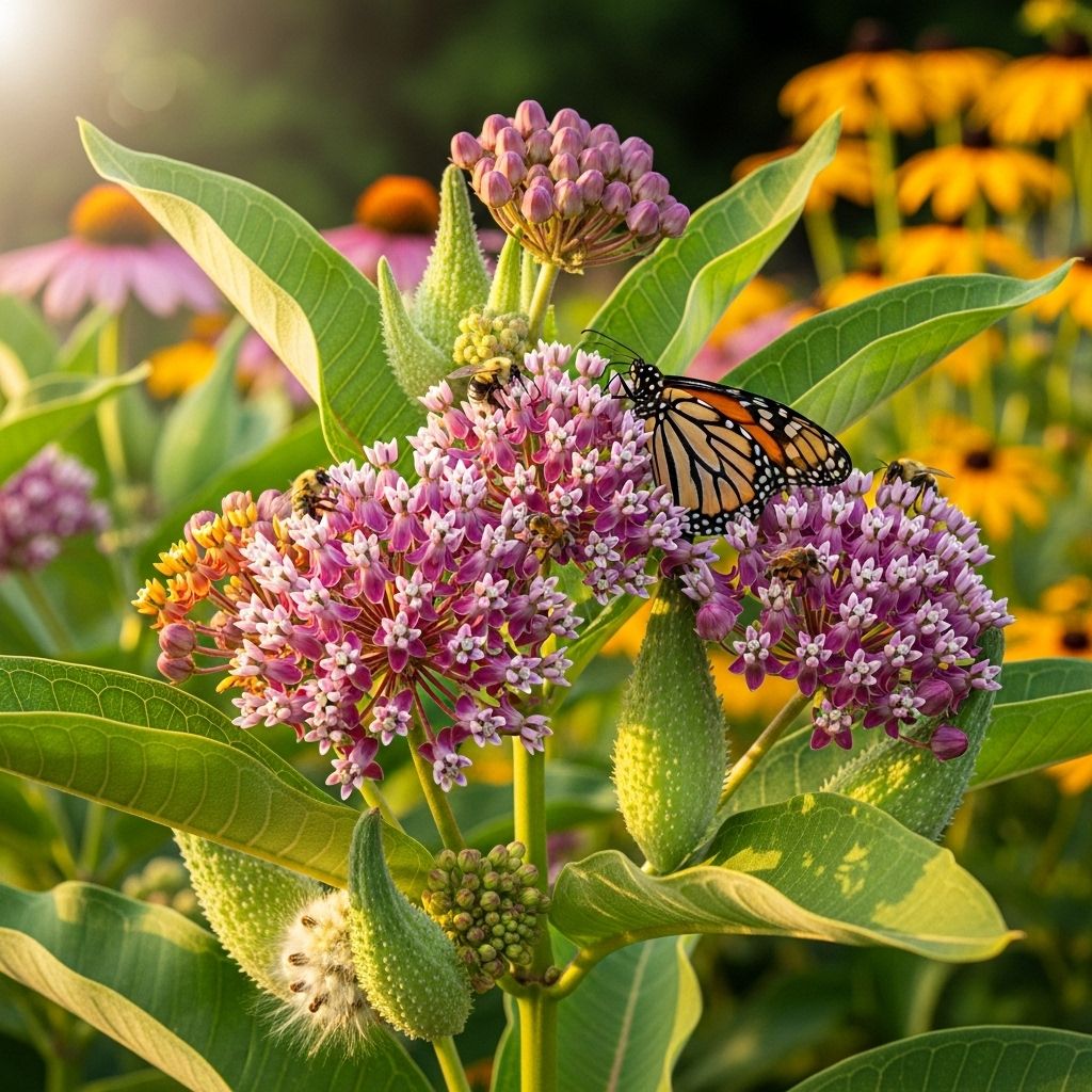 Discover how to cultivate milkweed species to support monarch butterflies and enhance your garden's biodiversity