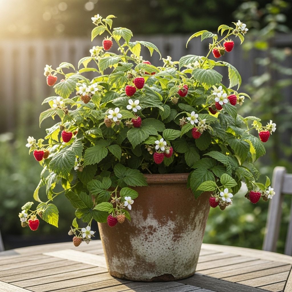 Smart supports and easy soil blends yield juicy fruit, even in the tiniest outdoor nooks.