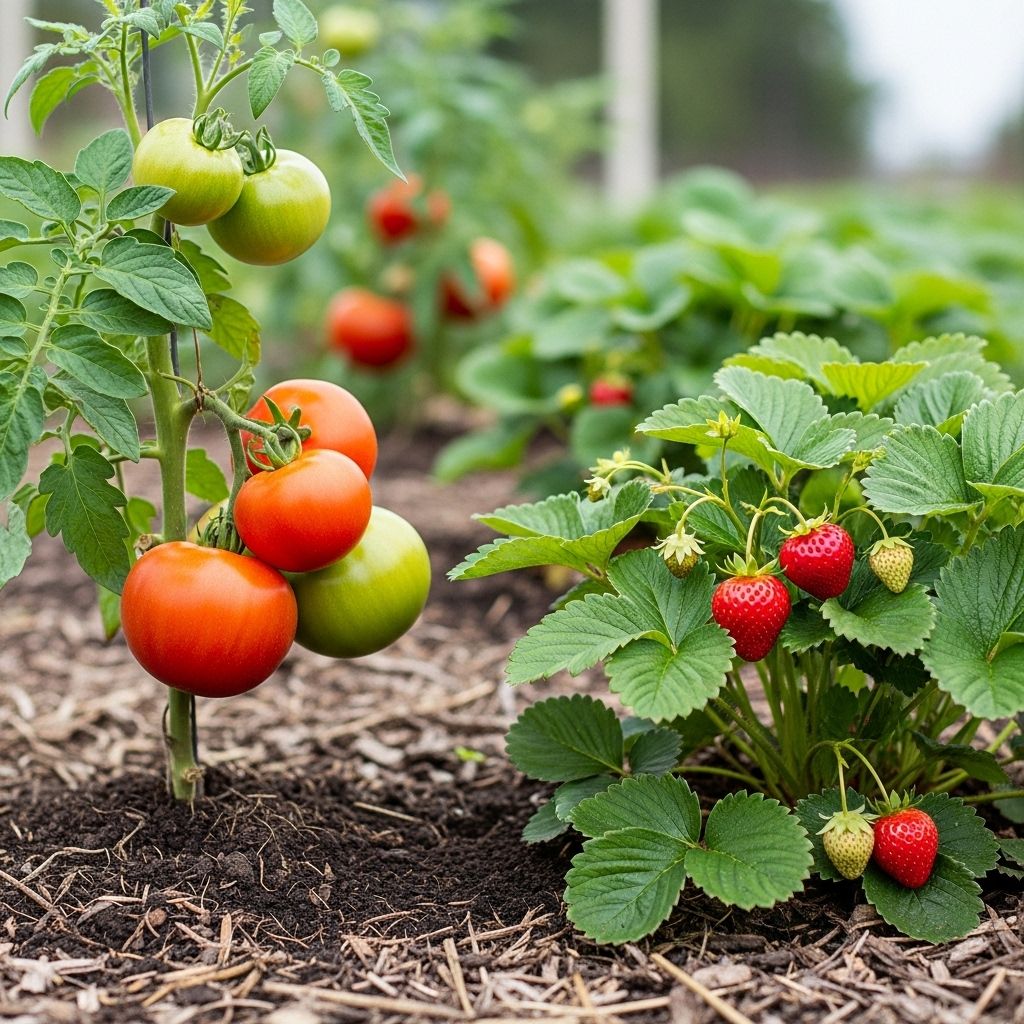 Separate crops to prevent soil-borne fungi and ensure healthier harvests.