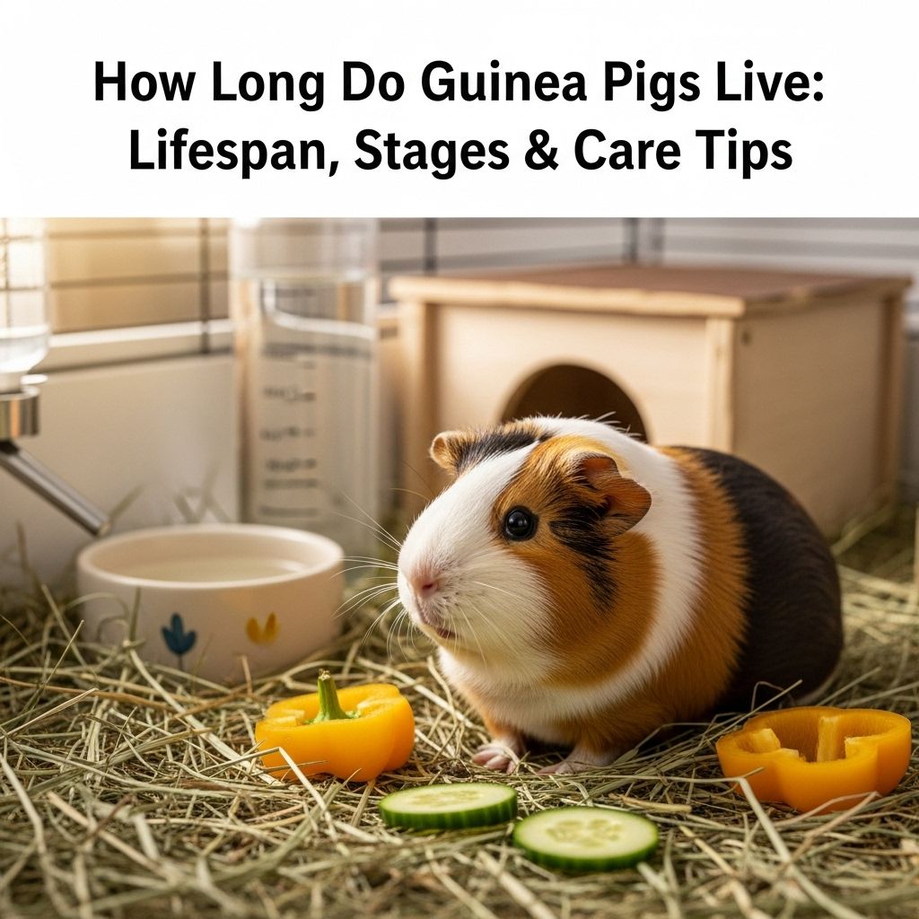 Personalized nutrition and enrichment help guinea pigs thrive through every life phase.
