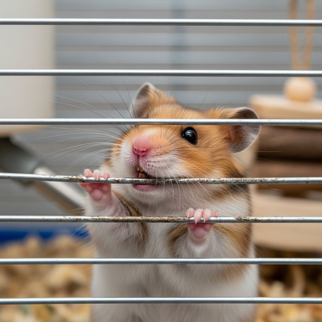Understanding and Preventing Cage Biting in Hamsters Enriching your pet’s living space fosters healthier habits and joyful exploration.