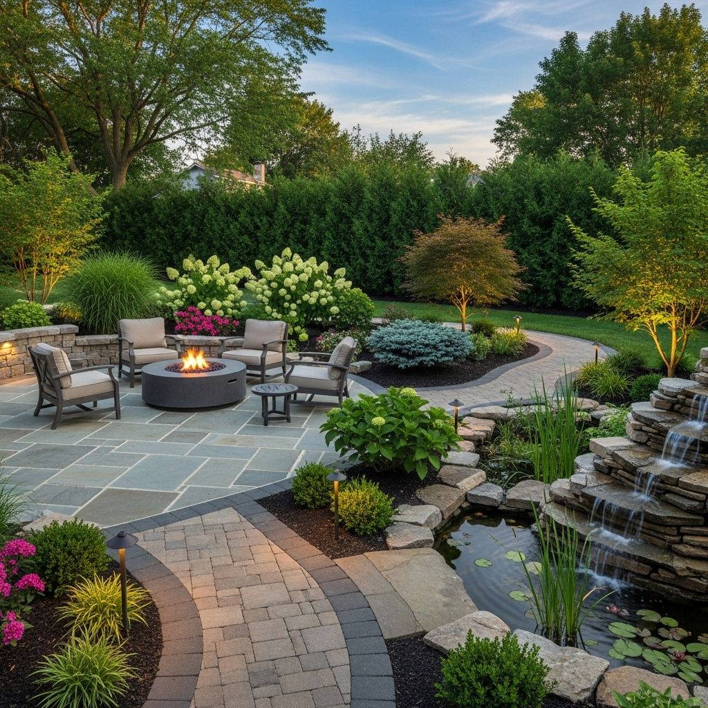 Transform your outdoor living area with expert hardscape design tips for patios, paths, and more