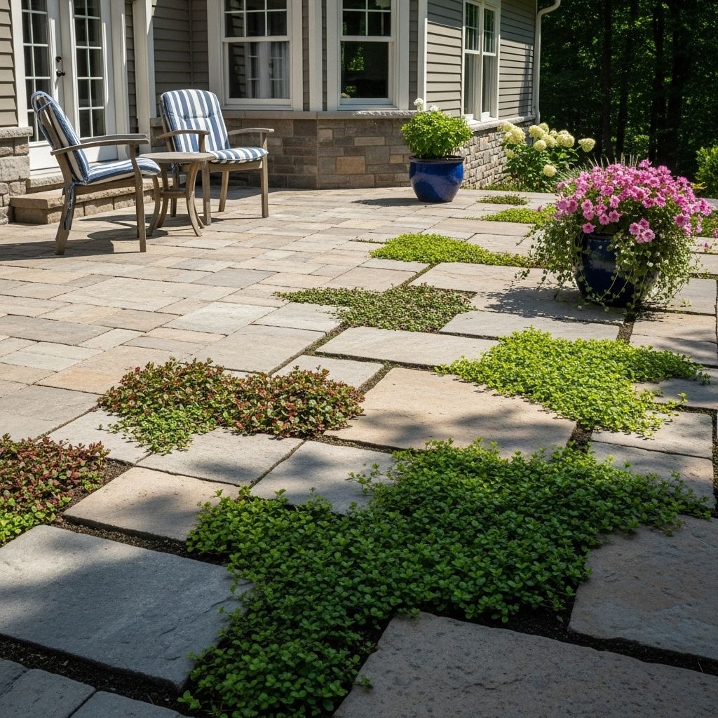 Discover tough, beautiful ground covers that thrive between pavers for every sun and shade condition.