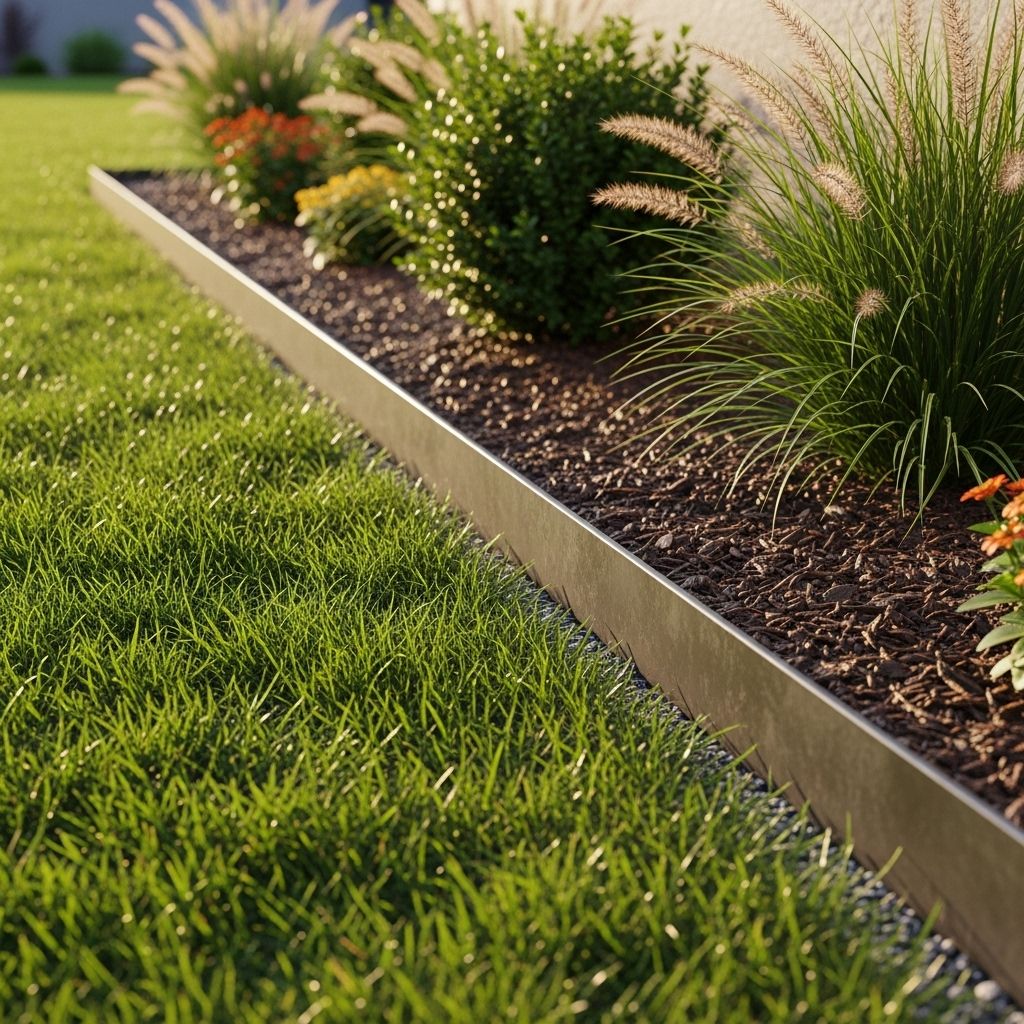 Create garden borders that withstand time and tools while staying seamlessly subtle.