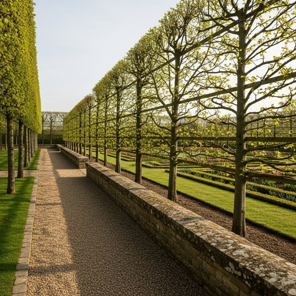 Elevates outdoor areas with green structures that blend formal lines and natural elegance.