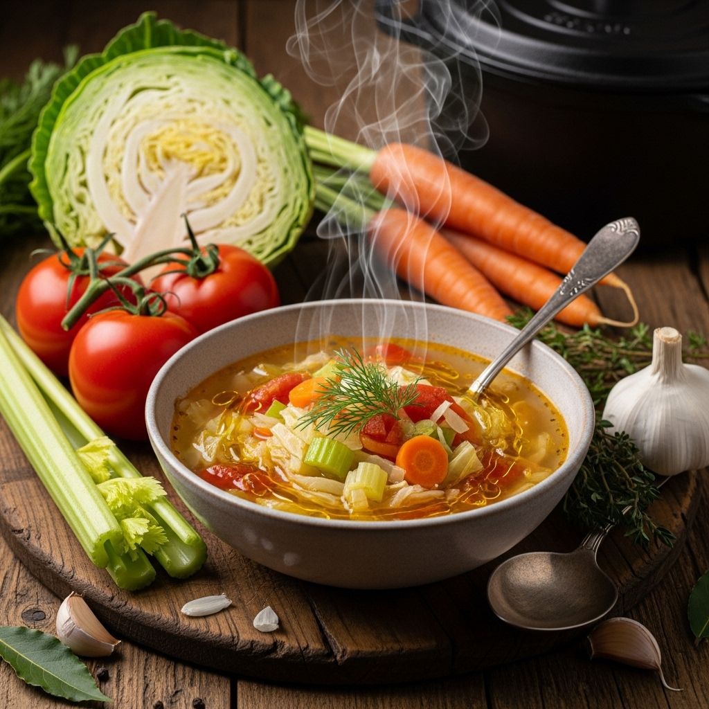 Discover the comforting and health-supporting benefits of this simple yet powerful cabbage soup recipe