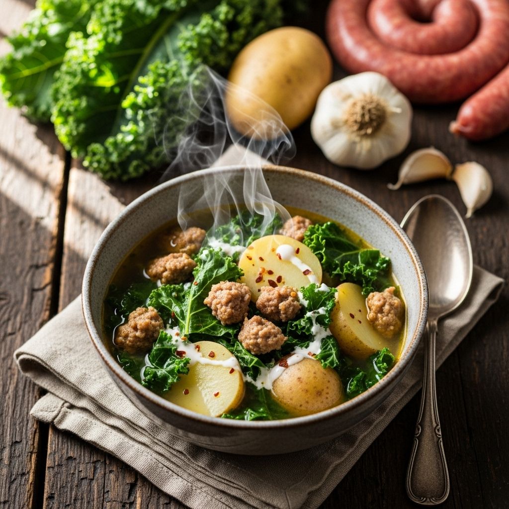 Discover how to create this rich, creamy Italian-inspired soup that brings warmth to any occasion
