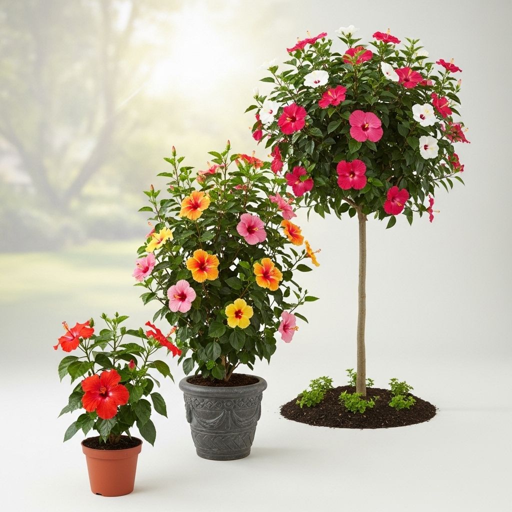 Discover the diverse size range of hibiscus plants and choose the perfect variety for your garden space