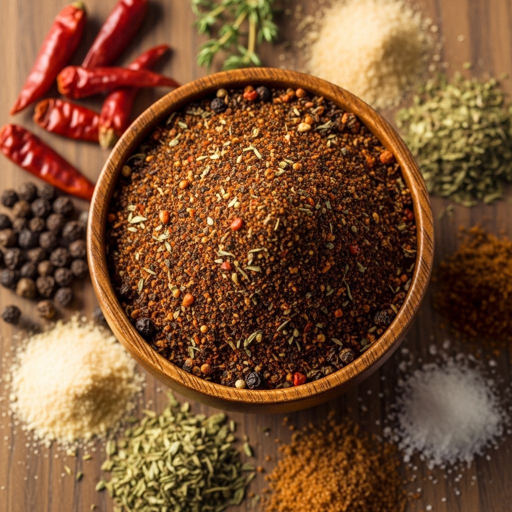 Unlock bold, spicy flavors in your kitchen with this easy, customizable blackened seasoning mix recipe.