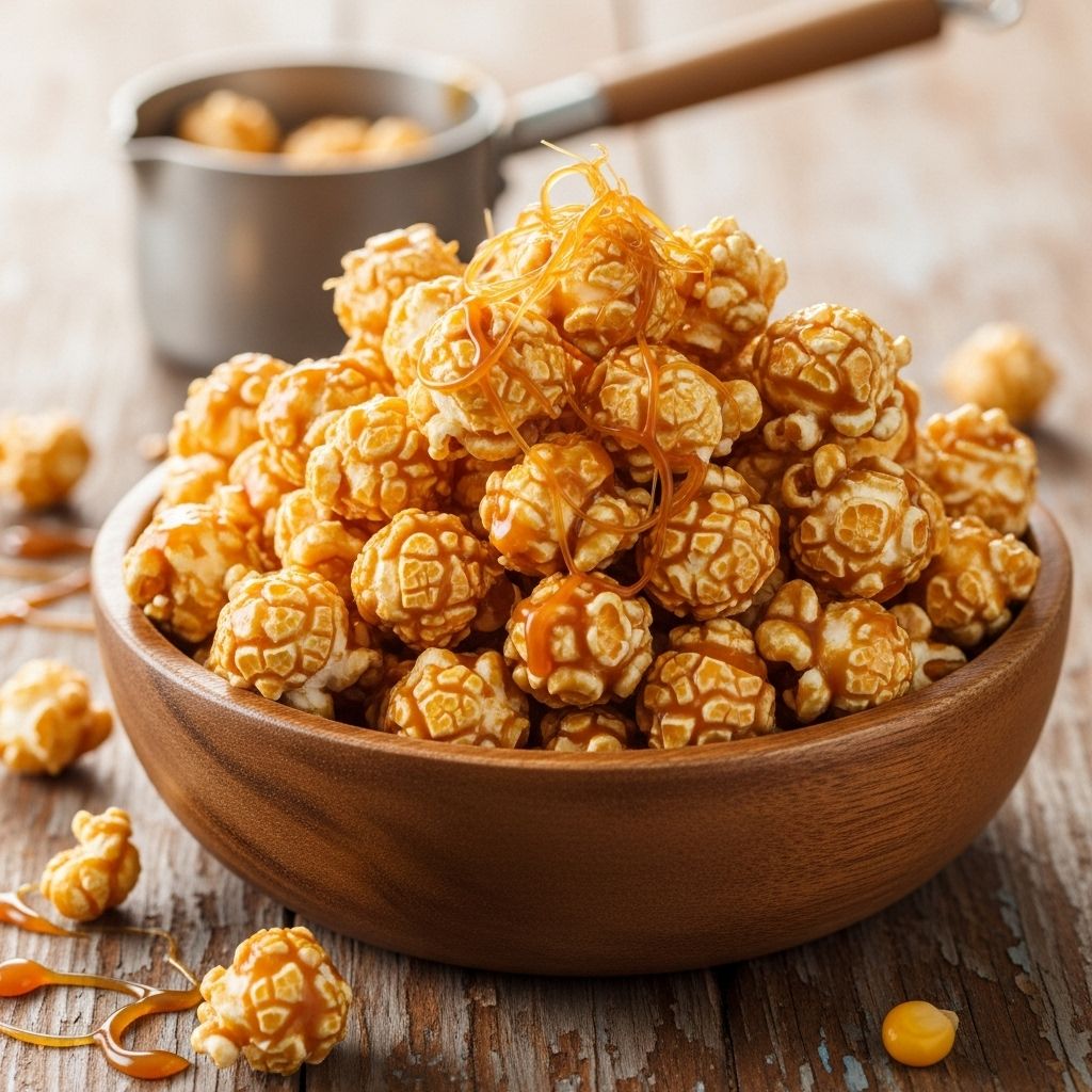 Discover the secrets to crunchy, golden caramel popcorn with easy step-by-step instructions, pro tips, and serving ideas.