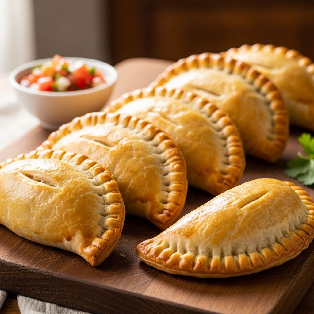 Baked Chicken Empanadas Recipe: Chef John’s Step-By-Step Guide Savor crispy pockets filled with savory goodness, crafted with love and care.