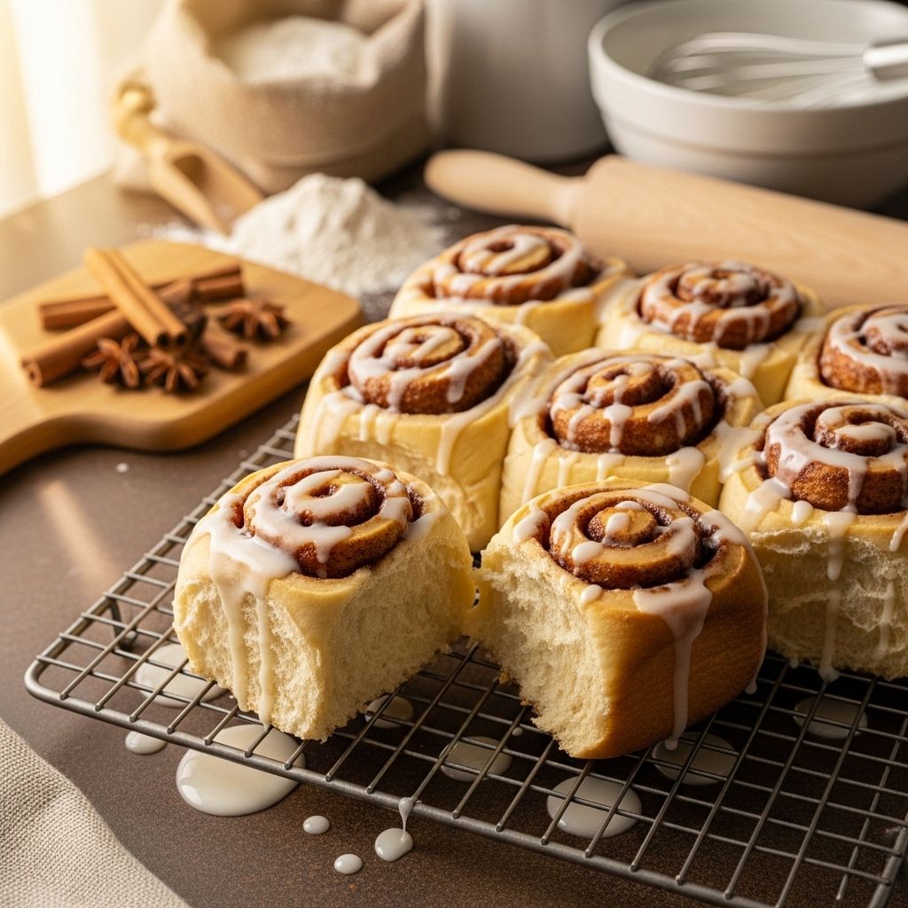 Master the art of homemade cinnamon rolls with this comprehensive, beginner-friendly guide featuring step-by-step instructions, tips, and troubleshooting.