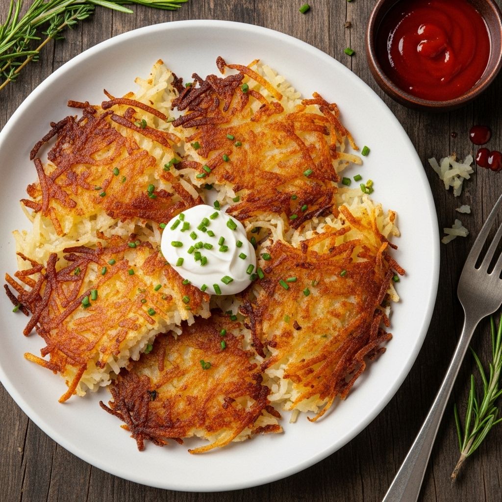 Master the art of creating perfectly crispy, restaurant-style hash browns in your own kitchen